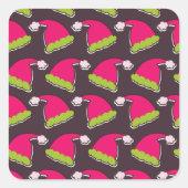 サンタハット スクエアシール (正面)