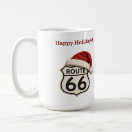 サンタハット ルート66 クリスマスコーヒーを楽しもう コーヒーマグカップ