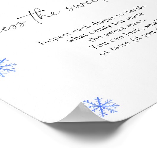 サンタハット – 甘い混乱を推測 ポスター (角)