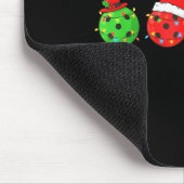 サンタハット 雪だるま クリスマス おもしろ Ckleball 愛好家 キリスト マウスパッド (コーナー)