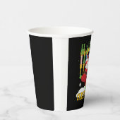 サンタハッピークリスムカおもしろいーHanukkahクリスマス 紙コップ (右)