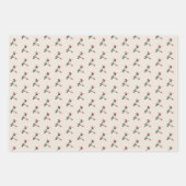 サンタハミングバード ラッピングペーパーシート (正面3)