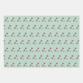 サンタハミングバード ラッピングペーパーシート (正面2)