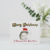 サンタハムスター シーズンポストカード (スタンド正面)