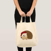 サンタハリネズミ トートバッグ (正面(商品))