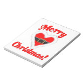 サンタハート ノートパッド (回転)