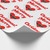 サンタハート ラッピングペーパー (角)