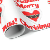 サンタハート ラッピングペーパー (ロールコーナー)