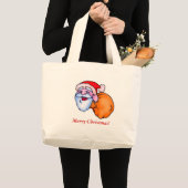 サンタバッグ ラージトートバッグ (正面(商品))