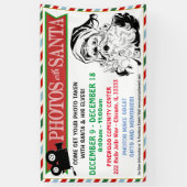 サンタバナーの写真 横断幕 (縦)