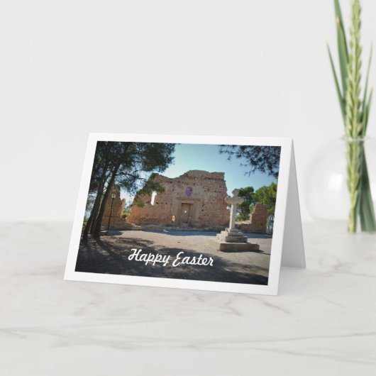 サンタバルバラエルミタの外観、スペイン、バレンシア州、リリア カード (正面)