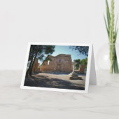 サンタバルバラ礼拝堂のファサード、スペイン、バレンシア州、リリア カード (正面)