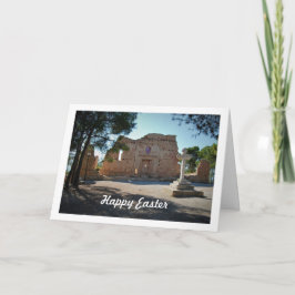 サンタバルバラ聖堂の外観、スペイン、バレンシア州、リリア カード