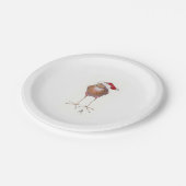 サンタバードプレート ペーパープレート (アングル)