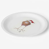 サンタバード紙プレート ペーパープレート (アングル)