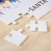 サンタバーバラカリフォルニアスカイライン ジグソーパズル (側面)