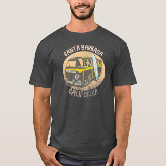サンタバーバラカリフォルニアトレンディーウィメンズグラフィックティー Tシャツ