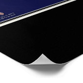 サンタバーバラカリフォルニア衛星ポスターマップ ポスター (角)