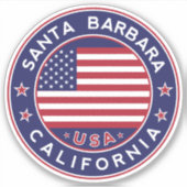 サンタバーバラカリフォルニア、サンタバーバラ シール (正面)