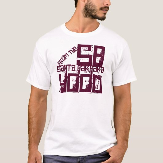 サンタバーバラカリフォルニア Tシャツ (正面)