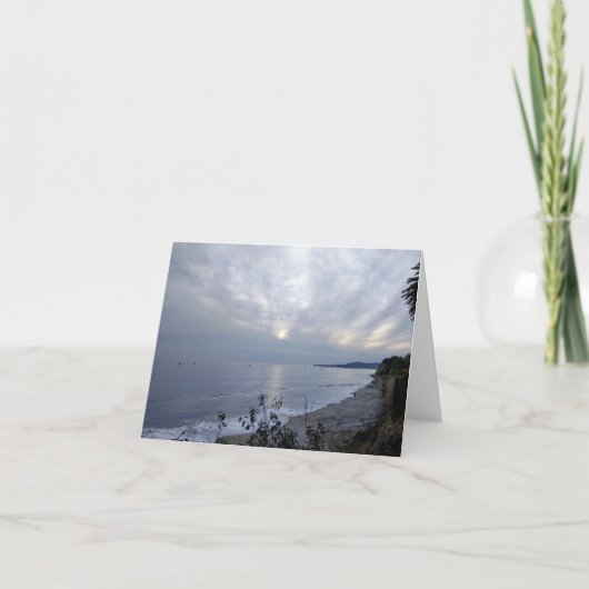 サンタバーバラコースト ノートカード (正面)