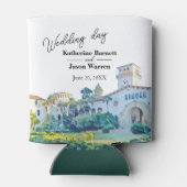 サンタバーバラコートハウスウォーターカラー結婚ズ 缶クーラー (裏面)