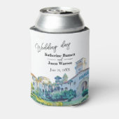 サンタバーバラコートハウスウォーターカラー結婚ズ 缶クーラー (缶裏面)