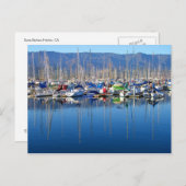 サンタバーバラハーバー ポストカード (正面/裏面)