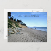 サンタバーバラビーチはがき ポストカード (正面/裏面)