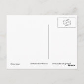 サンタバーバラミッションウォーターカラー ポストカード (裏面)