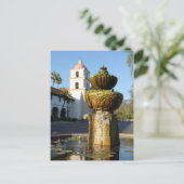 サンタバーバラミッションファウンテン ポストカード (スタンド正面)