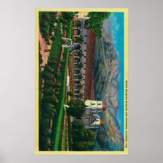 サンタバーバラ作戦とグラウンド ポスター (正面)