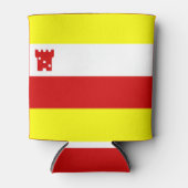 サンタバーバラ国旗、カリフォルニアクーラーボックス 缶クーラー (正面)