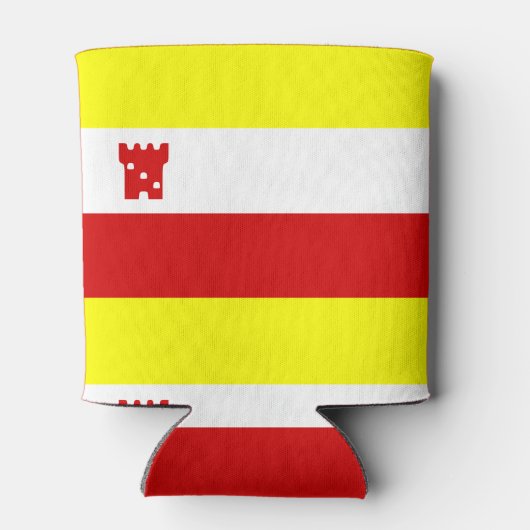 サンタバーバラ国旗、カリフォルニアクーラーボックス 缶クーラー (裏面)