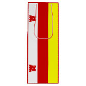 サンタバーバラ国旗、カリフォルニアワイン抱き枕 ワインギフトバッグ (正面)