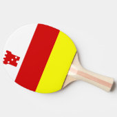 サンタバーバラ国旗、カリフォルニア卓球ラケット 卓球ラケット (横)