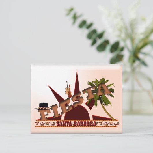 サンタバーバラ祭り ポストカード (スタンド正面)