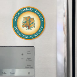 サンタバーバラ系図会磁石 マグネット