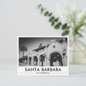 サンタバーバラ駅 スペイン建築 ポストカード (スタンド正面)
