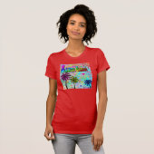 サンタバーバラ鮮やかなロマンスTシャツ Tシャツ (正面フル)
