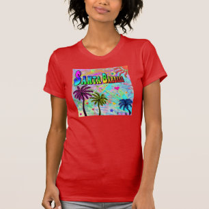 サンタバーバラ鮮やかなロマンスTシャツ Tシャツ