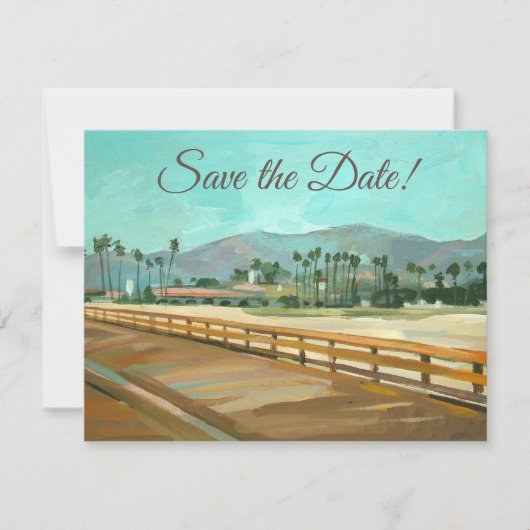 サンタバーバラ、カリフォルニア州 - スターンズ・ウォーフ 招待状 (正面)