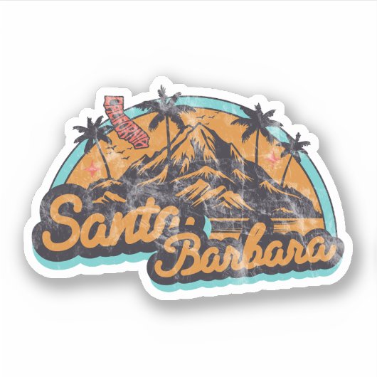 サンタバーバラ カリフォルニア シール (正面)