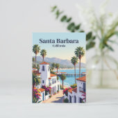 サンタバーバラ, カリフォルニア ポストカード (スタンド正面)