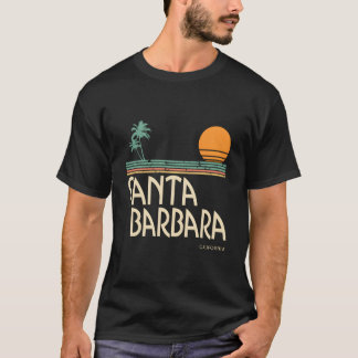 サンタバーバラ カリフォルニア ヤシの木 Tシャツ