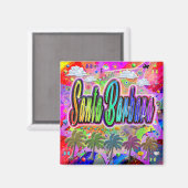 サンタバーバラ ビスタエクスプレス マグネット (正面/裏面)