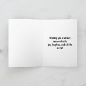 サンタバーベキュークリスマスカード シーズンカード (内部)