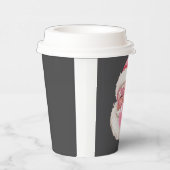 サンタバ吹ブルクリスマスおもしろいクリスマス 紙コップ (右)