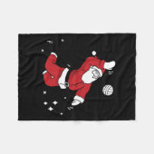 サンタバ遊レーボールクリスマスパジャマクールスポ フリースブランケット (正面(横))