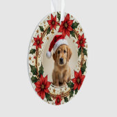 サンタパウズフォーエバー 両面1stクリスマス オーナメント (正面)